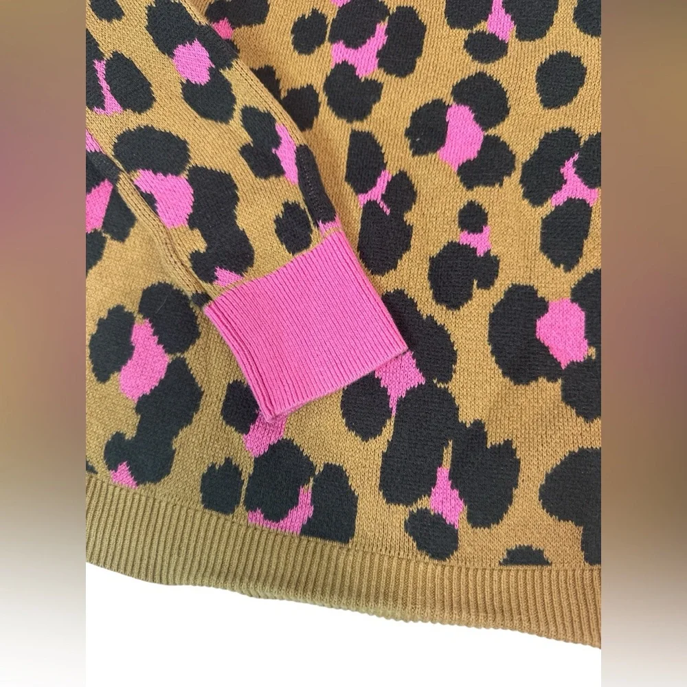 Gap Kids Girls Animal Print Pullover‎ Sweater size XS
